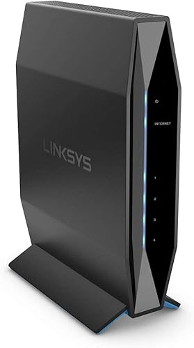 Linksys Router AX3200 Wi-Fi 6, enrutador WiFi Gigabit inalámbrico AX de doble banda, velocidades rápidas de hasta 3.2 Gbps y cobertura de hasta 2500