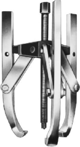 T & E Tools 2-1049 25 Ton Three Jaw Puller