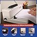 TruBind Coil Binding Machine with Electric Coil Inserter | Manually Punch up to 12 Sheets | 440 Sheet Bind Capacity with 4:1 Pitch | 2-Year Warranty | Heavy-Duty Coil Crimping Pliers Included