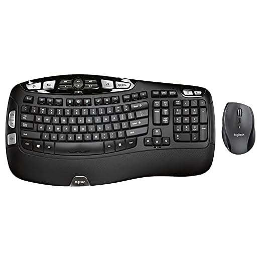 Logitech MK570 Wireless Wave Keyboard and Mouse Combo