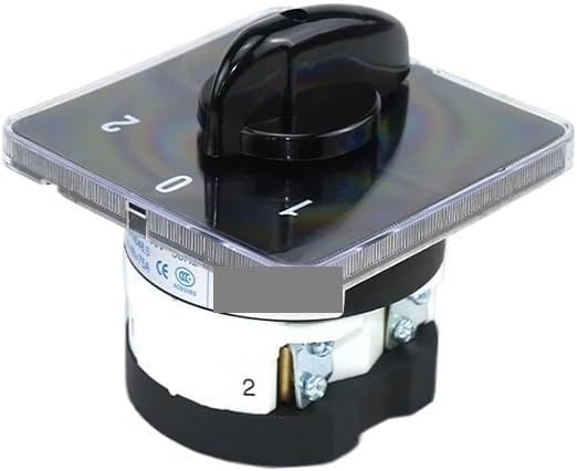 SZL9-75/1 75A High Current ON Off ON 3 Positions 1P 4 Screws Changeover Automatic Transfer Rotary Cam Switch