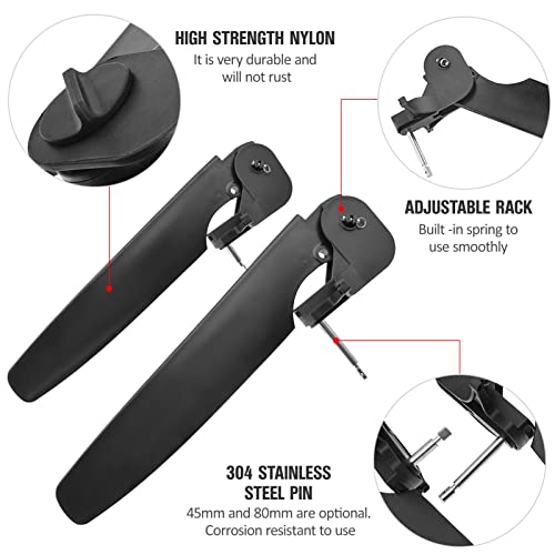 Leme de caiaque, Yuwao Kit de controle do sistema de direção do leme da cauda do caiaque para contro