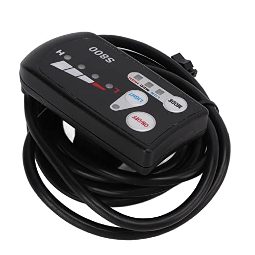 Panel de Control LED Plástico S800 Impermeable 36V 48V para Bicicleta Eléctrica 3