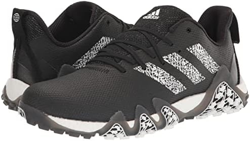 adidas Men's Codechaos 22 Spikeless Golf Shoes, Core Black/Ftwr White/Grey Five, 12 | Image 6