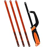 Finder Hacksaw With HSS Saw Blade Aluminium Alloy Frame Light Weight Compact Hand Operation Hack Saw...