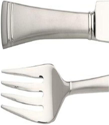 Lenox Federal Platinum Frosted - Juego de 5 lugares, 5 piezas, color plateado