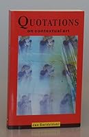 Quotations on contextual art 9071638049 Book Cover