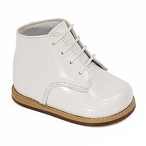 JOSMO Kids' Unisex Walking Shoes First Walker, White, 2 Infant