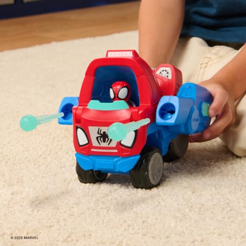 image for Jazwares MARVEL Spidey and His Amazing Friends Spidey Transforming Web
