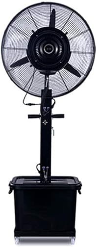 asdchZen Premium Misting Fan With Standalone Tank, Oscillating Misters For Outside Patio Adjustable Portable 3 Cooling Speeds