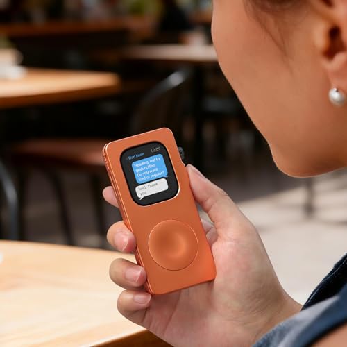 Aluminum Alloy Case for Apple Watch 49mm 44mm 45 46 42 40 41mm-Turn Your Apple Watch into a Smartphone,Retro iPod Style Metal Protective Cover with Click Wheel (Orange, 44mm - series SE3/SE2/SE/6/5/4) by HUALIMEI - Image 7