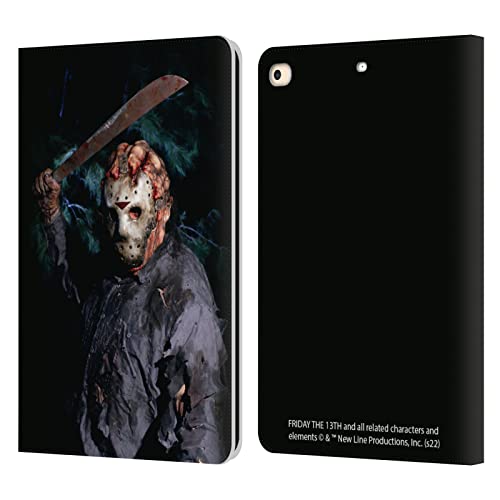 Étui Friday The 13th Jason Voorhees pour iPad 9.7 en cuir protection intégrale