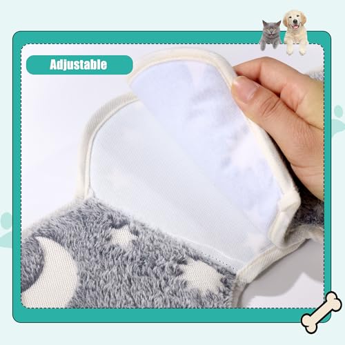 Image of HOMBYS Luminous Soft Dog Cone Collar Adjustable After Surgery for Dogs & Cats, Glow in The Dark Design for Claming Dog, Comfy Pet Recovery Cone, Elizabethan Collar for Stop Licking