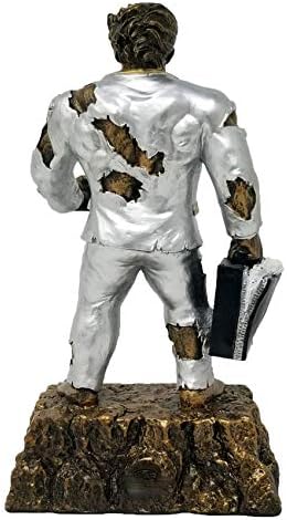 Salesman Monster Trophy with 3 Lines of Custom Text