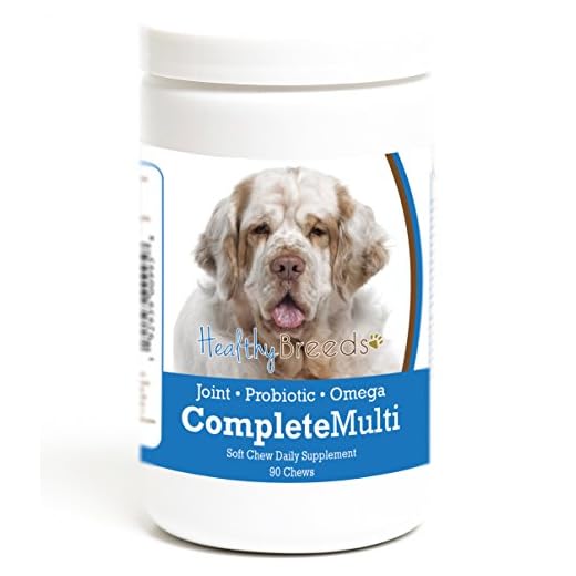 Healthy Breeds Clumber Spaniel All in One Multivitamin Soft Chew 90 Count