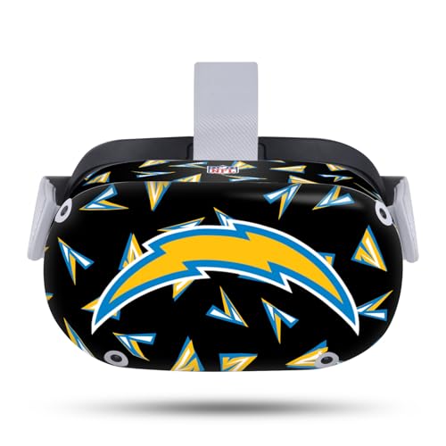 Autocollant Meta Quest 2 NFL Los Angeles Chargers pour vos soirées de match VR
