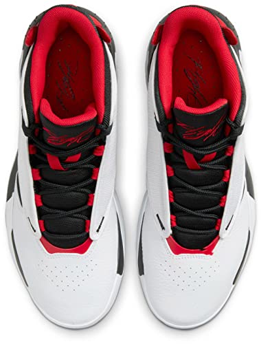 Image of Men's Jordan Max Aura 4 White /Black-University Red (DN3687 106), White /Black-university Red