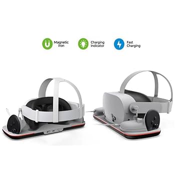 Amazon.co.jp: Meta Quest 3S/Meta Quest 3 対応 充電ドック