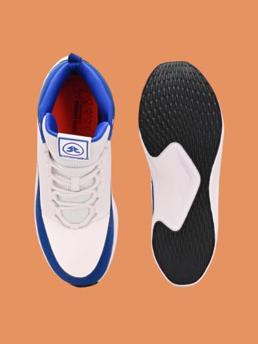 Image of OFF LIMITS Griffith Basketball Boots for Men | High-Top Lace-Up Shoes with Memory Foam Comfort & Durable Sole for Basketball Games, Practice Sessions, Campus Wear & Streetwear