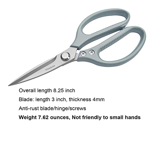 Sharp Leather Scissors, Adult Scissors All Purpose, Fabric Scissors Heavy Duty, Left Handed Scissors For Office, Sewing Scissors For Fabric Cutting #TOP1