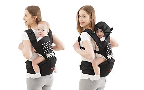 Babydrager voor pasgeborenen tot peuters Azure Blue, adapter 3-in-1 draagsysteem ergonomisch, baby-draagtas kinderdrager… - Image 7