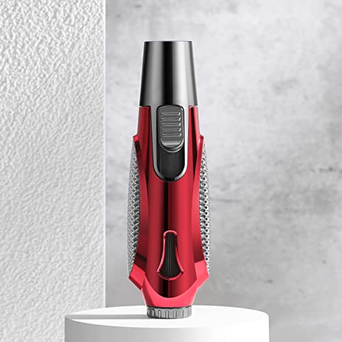 Encendedor Jet Recargable de Butano Color Rojo miniatura 5