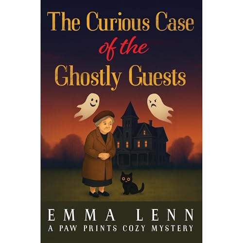 The Curious Case of the Ghostly Guests Audiolibro Por Emma Lenn arte de portada