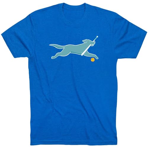 Mitts The Softball Dog T-Shirt | Softball Tees by ChalkTalk Sports | Multiple Colors | Youth and Adult Sizes