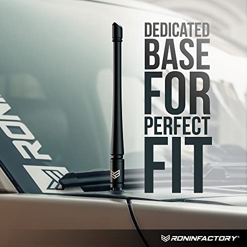 RONIN FACTORY Truck Antenna for Ford F150 Short Antenna Accessories F250 F350 Super Duty Dodge RAM 1500 Raptor Accesorios (Bronco 21-23) Accessories Short Replacement 8 Inch TuffLock