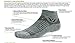 Swiftwick - PURSUIT ZERO, No-Show Socks for Running and Golfing, Heather, Large
