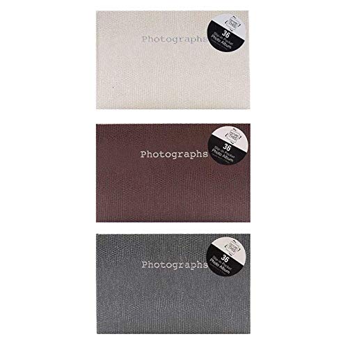 Tallon Fotoalbum, 36 Einstecktaschen, 3 verschiedene Größen Cover