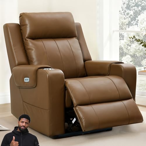 FLEXISPOT Truffle Top Grain Leather Power...