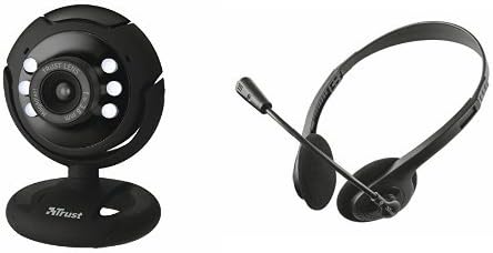 TRUST 21867 AURICOLARE Cuffie Microfono Chat Headset PC LAPTOP TABLET  TELEFONO EUR 10,90 - PicClick IT
