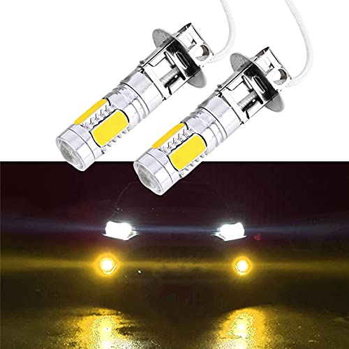 luces antinieblas amarillas h3 + lâmpada de neblina, 2 peças de lâmpada de LED de carro lâmpada de s