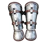 Witcher Bracers, LARP Armor, Halloween Fantasy Cosplay, Steel & Leather Medieval Arm Guard Armor