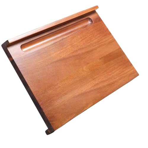 Wooden Cutting Board,Pastry Board Wood with Front and Back Counter Lip,L Shape Kneading Board Cutting Mats,wood Chopping Board,Bread Board for kitchen lovers (50 * 35cm/19.7 * 13.8in)