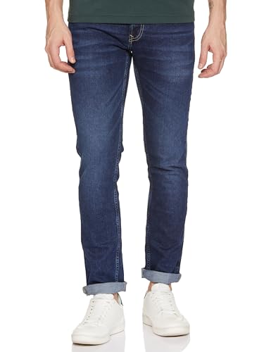 Image of Spykar Men's Rover Regular Fit Mid Rise Casual Jeans