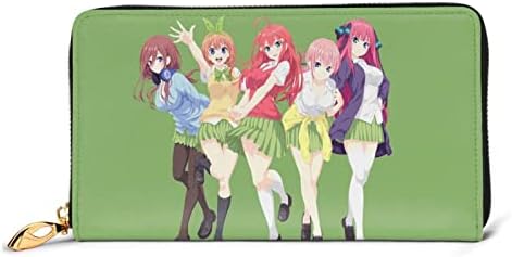 Amazon 五等分の花嫁アニメ 長財布 レディース メンス ウォレット 大容量 薄型 お札入れ 現金 カード 収納 小銭入れ付 可愛い 多機能 財布 本革 ウォレット男女兼用長財布 おしゃれ ギフト プレゼント 財布