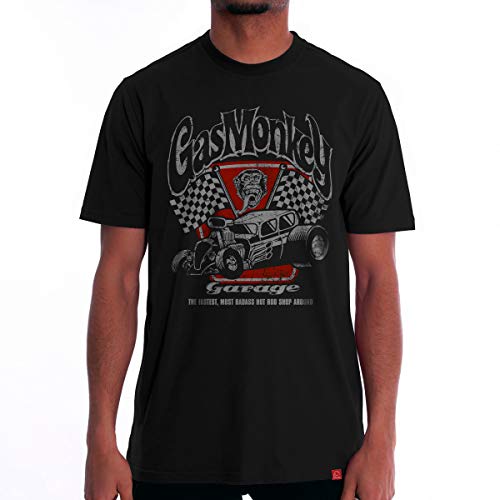Camisetas Kit 2 Gas Monkey Garage Camisa The Fastest Hot Rod (XG)