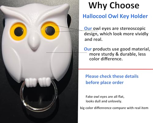 3PCS-Owl-Key-Holder-Cute-Owl-Key-Holder-Automatic-Open-Close-Eyes-Magnetic-Night-Owl-Keying-Holder-Wall-Mounted-Owl-Key-Hooks-with-Wall-Self-Adhesive-Tape