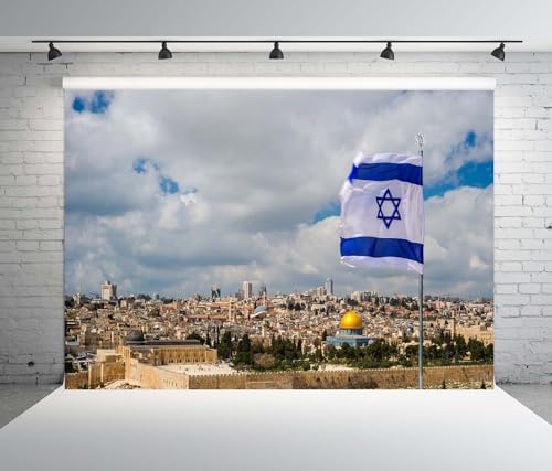 Fondo Fotográfico Ciudad de Jerusalén 210x150 cm miniatura 4
