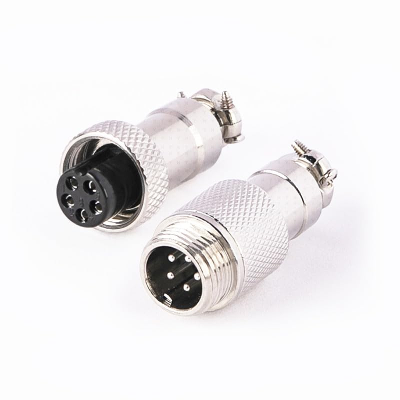 Amazon.com: GX20 Aviation Connector 5 Pin, GX20 Docking Style