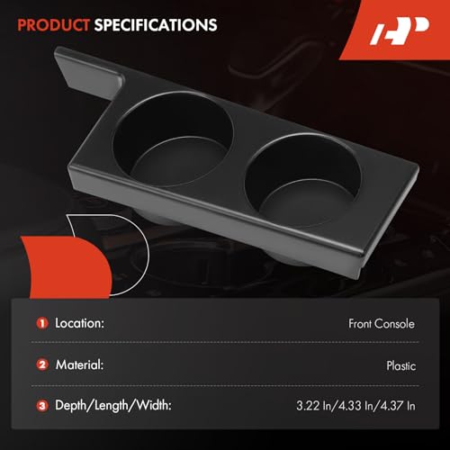 Portavasos Negro Compatible BMW E39 Series 1997-2003 miniatura 3
