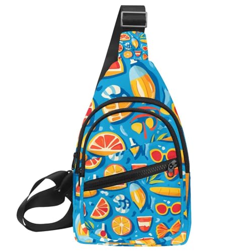 Mochila cruzada de verano para senderismo entrenamiento correr y viajar