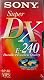 Sony Videokassetten VHS DX Qualität 240 Minuten