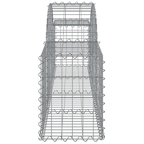 Cage voûtée pour mur de soutènement décoratif et design de jardin