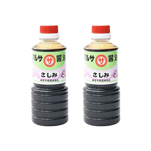 マルサ醤油 四万十伏流水仕込 さしみ醤油 360ml × 2本