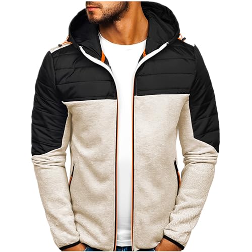 Catálogo de Sudaderas para Hombre - 5 favoritos. 41 SHVE SHENDY VENDY Sudadera con Capucha para Hombre Casual con Bolsillos Cierre Sudadera Hoodie para Deporte Beige Chica