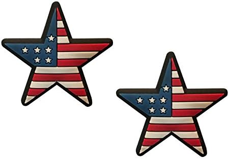 American Flag Star Tennis Vibration Dampener 2 Pack image 3