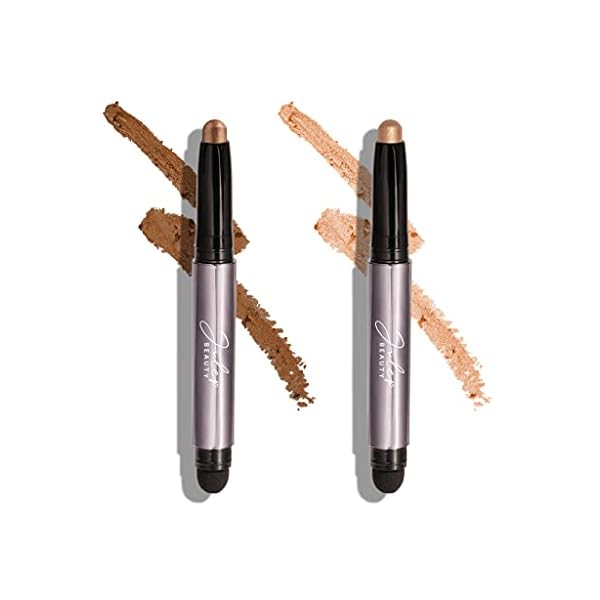 Julep-Eyeshadow-101-Creme-to-Powder-Waterproof-Eyeshadow-Stick-Duo-Bronze-Shimmer-and-Warm-Gold-Shimmer Julep Eyeshadow 101 Crème to Powder Waterproof Eyeshadow Stick Duo, Bronze Shimmer and Warm Gold Shimmer